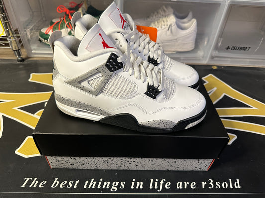 Jordan 4 Retro White Cement (2025)