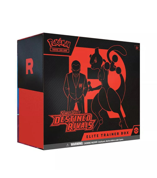2025 Pokémon Scarlet & Violet Destined Rivals Elite Trainer Box