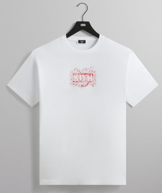 Kith For New York Botanical Garden Title Page Vintage Tee White - R3SOLD - Designer, Kith, Streetwear, Tees, Tops - Tees