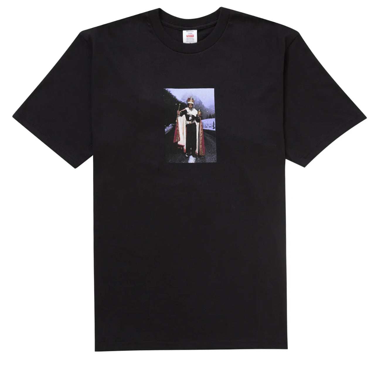 Black Supreme Martine Rose Lee Scratch Perry Tee FW24, size XL