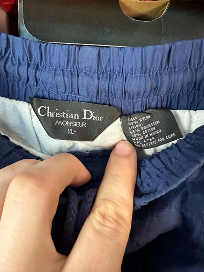 Vintage Christian Dior Monsieur Trackpant, XL, 80s style.