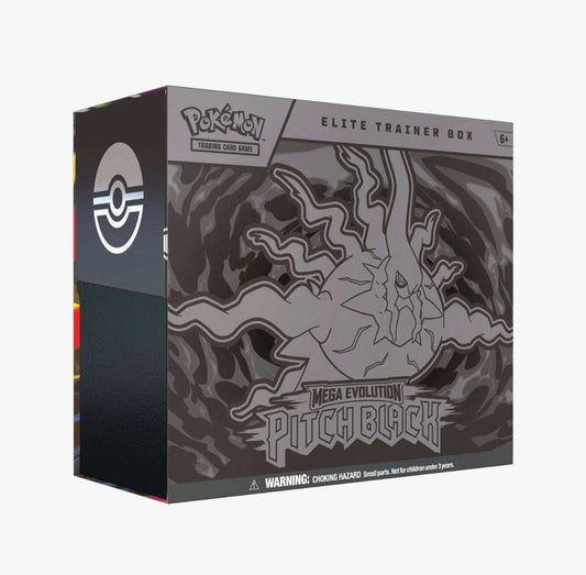 Pokemon Pitch Black ME05 Elite Trainer Box factory sealed with Necrozma artwork and booster packs